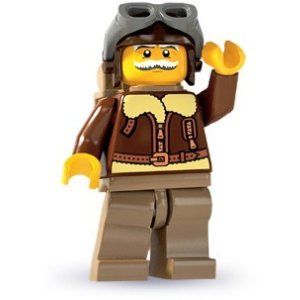 LEGO® 8803 Minifigurka Pilot