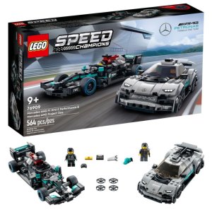LEGO® Speed Champions 76909 Mercedes-AMG F1 W12 E Performance a Mercedes-AMG Project One