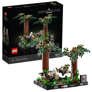 LEGO® Star Wars™ 75353 Honička spídrů na planetě Endor™ – diorama