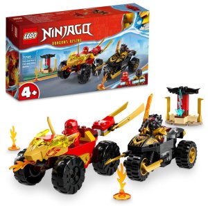 LEGO® NINJAGO® 71789 Kai a Ras v duelu auta s motorkou