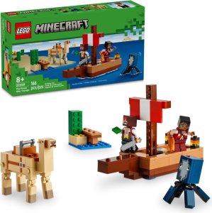 LEGO® Minecraft® 21259 Plavba na pirátské lodi