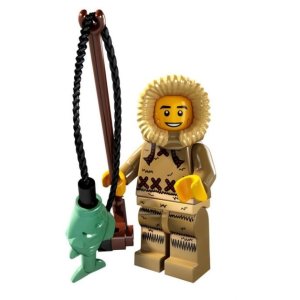 LEGO® 8805 Minifigurka Eskymák