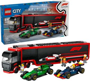 LEGO® City 60445 Kamion F1® s vozy F1® RB20 a AMR24
