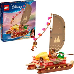 LEGO® Disney 43270 Vaiana a dobrodružství na kánoi