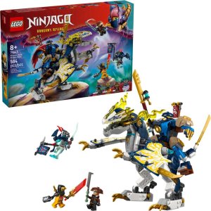 LEGO® NINJAGO® 71843 Rogue a robotický dračí jezdec