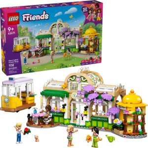 LEGO® Friends 42671 Kavárna plná rostlin a květinářství