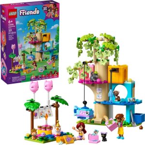 LEGO® Friends 42666 Kočičí narozeninová oslava a dům na stromě