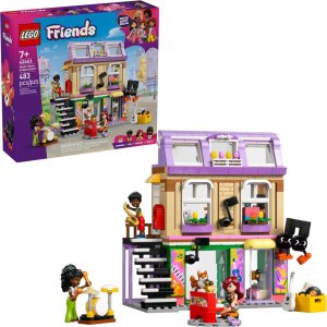 LEGO® Friends 42653 Obchod s hudebninami a byt