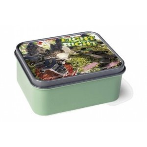 LEGO® Svačinový box Ninjago Movie army zelený