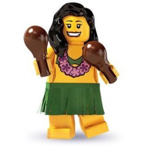 LEGO® 8803 Minifigurka Tahiťanka