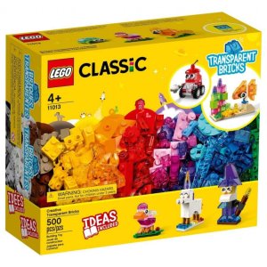 LEGO® Classic 11013 Průhledné kreativní kostky