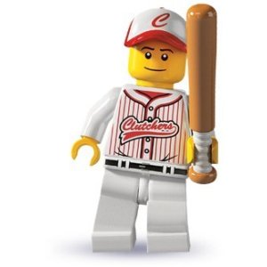 LEGO® 8803 Minifigurka Basebalista