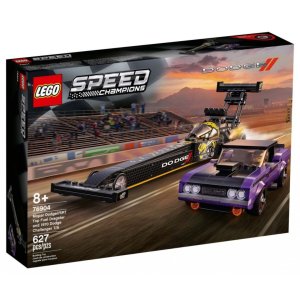 LEGO® Speed Champions 76904 Mopar Dodge//SRT Top Fuel Dragster a 1970 Dodge Challenger T/A